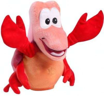 Disney Princess Singing and Snapping Sebastian 10-inch Plush Stuffed Animal, Red Crab, Kids Toys for Ages 3 Up by Just Play - Image 5