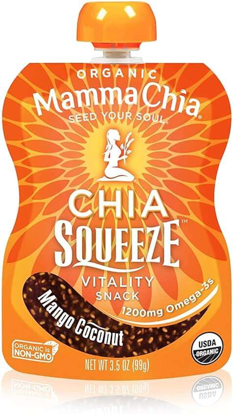 Mamma Chia Squeeze 5 variety (10 pack) Wild Raspberry,Green Magic,Blackberry bliss,Strawberry ,Mango coconut - Image 5