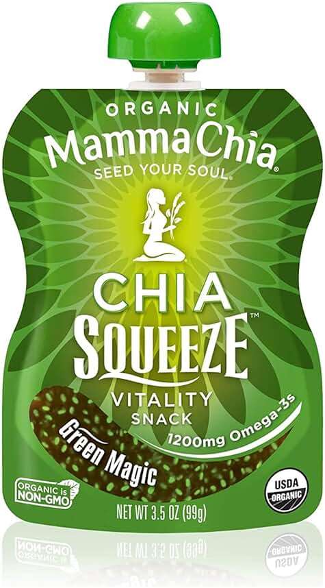 Mamma Chia Squeeze 5 variety (10 pack) Wild Raspberry,Green Magic,Blackberry bliss,Strawberry ,Mango coconut - Image 6