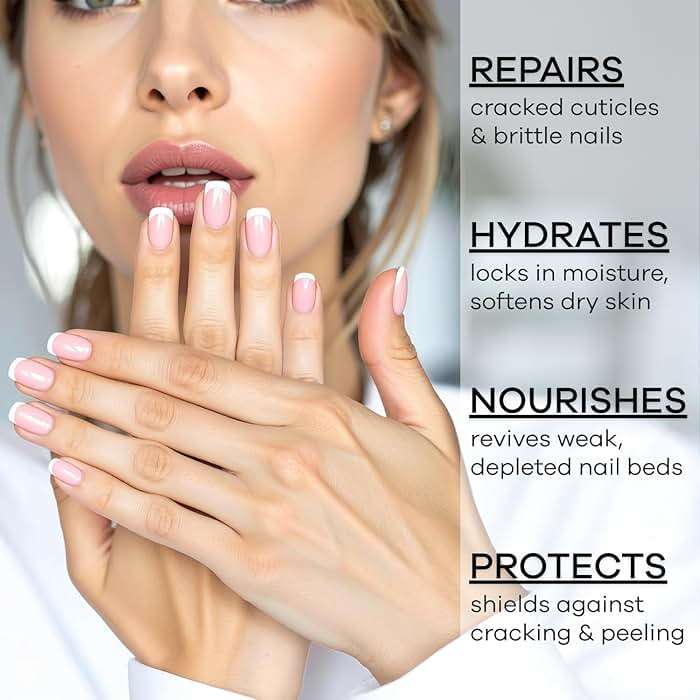 Ellie Chase Moisturizing Cuticle & Nail Care Oil 2.3 Fl Oz - Vanilla Scented – Infused with Jojoba Oil, Aloe, Vitamin E – Nail & Cuticle Hydration, Repair, Moisturizer, Strengthener, Growth - Image 5