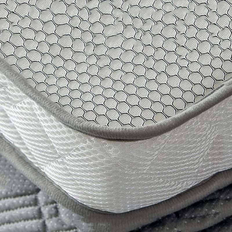 Japanese Twin Futon Mattress Thick Tatami Floor Mattress for Adults Tatami Mat Sleeping Pad Roll Up Guest Mattress Shikibuton Camping Mattress Floor Bed Mattress Topper,Grey3 5cm,King(180x200c - Image 6