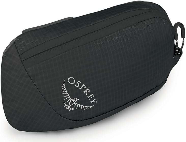 Osprey Zippered Pack Pocket, Black - Image 2
