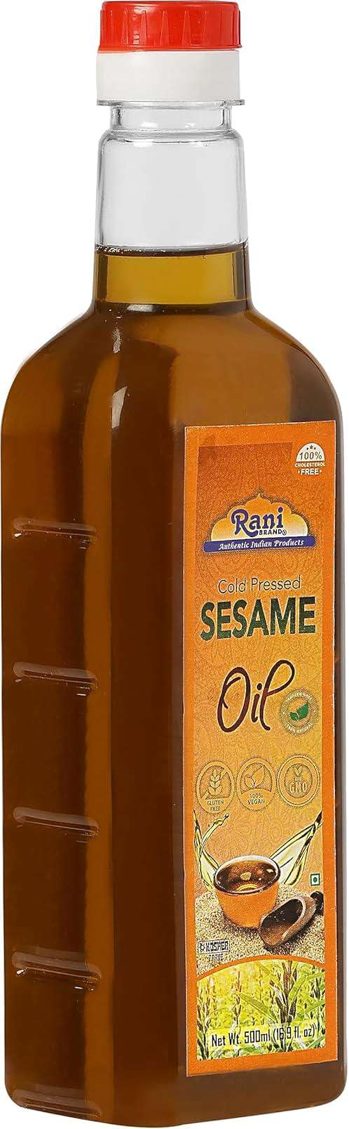 Rani Sesame Oil 16.9 Ounce (500ml) Cold Pressed | 100% Natural | NON-GMO | Vegan | Gluten Free - Image 5