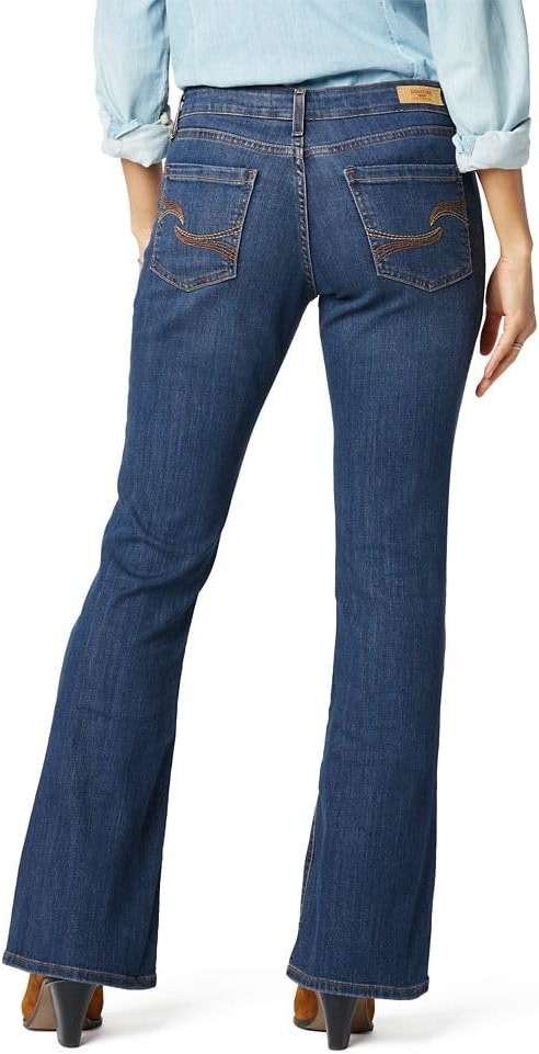 Levi Strauss Signature Gold Women's True Boot Jean Mid Rise Stretch Denim Curvy (Available in Plus) - Image 2
