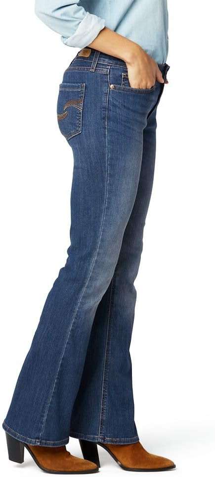Levi Strauss Signature Gold Women's True Boot Jean Mid Rise Stretch Denim Curvy (Available in Plus) - Image 3