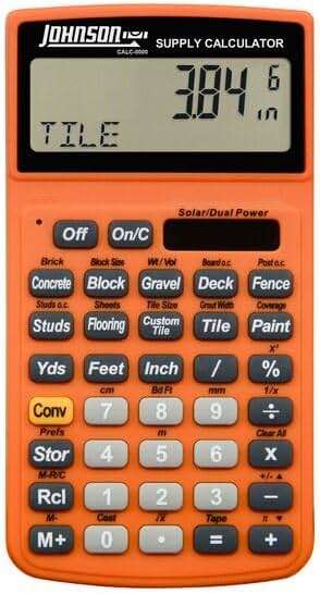 Johnson Level & Tools CALC-0000 Supply Calculator - Image 3