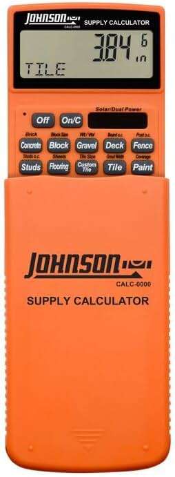 Johnson Level & Tools CALC-0000 Supply Calculator - Image 4