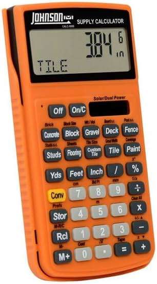 Johnson Level & Tools CALC-0000 Supply Calculator - Image 5