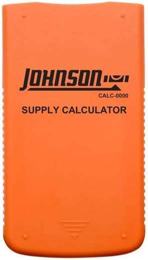 Johnson Level & Tools CALC-0000 Supply Calculator - Image 6