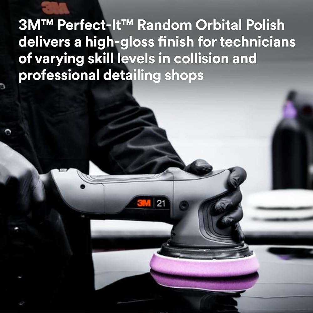3M Perfect-It Random Orbital Polish, 34134, 1 Quart, Fast Cutting Polisher for Automotive Buffing & Polishing, High-Gloss Finish - Image 3