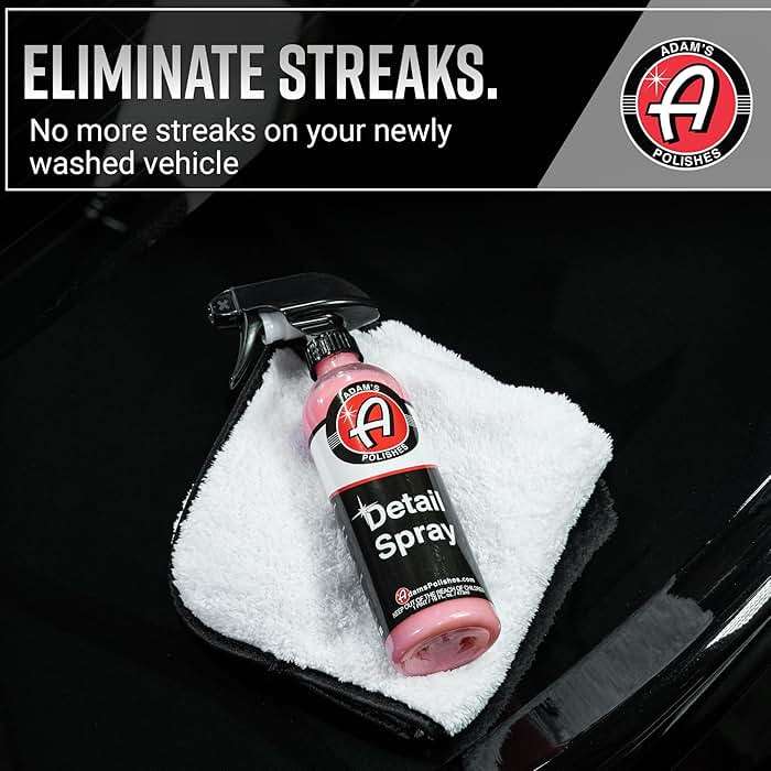 Adam's Detail Spray (2-Pack) - Quick Waterless Detailer Spray for Car Detailing, Washing, Polishing & Vehicle Claying - Image 4