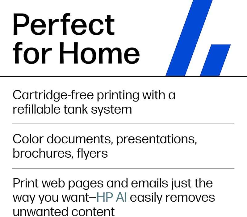 HP Smart Tank 5101 Wireless All-in-One Refillable Printer, Scanner, Copier with 2 Years of Ink Included, Wireless (2.4ghz only) Printer-for-Home use (1F3Y0A) - Image 6