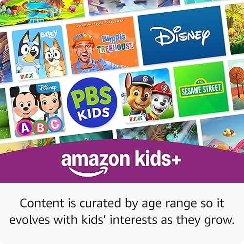 Amazon Fire HD 10 Kids tablet (newest model) ages 3-7 | Bright 10.1" HD screen with included ad-free and exclusive content, robust parental controls, 13-hr battery, 32 GB, Pink - Image 2
