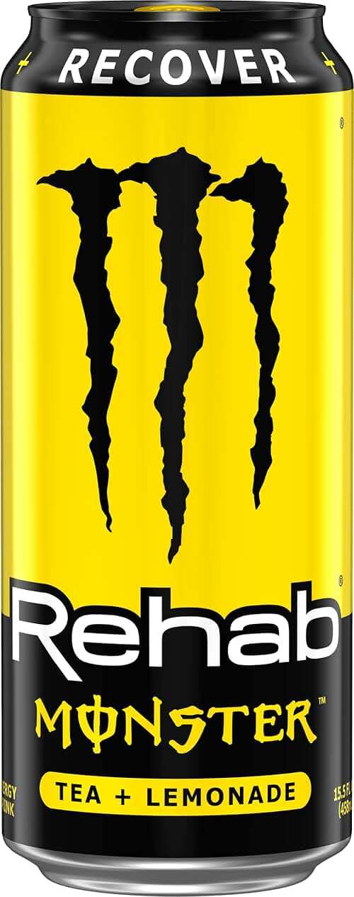 Monster Rehab Tea + Lemonade + Energy, Energy Drink 15.5 Ounce | Energy Iced Tea, Pack of 15 - Image 4