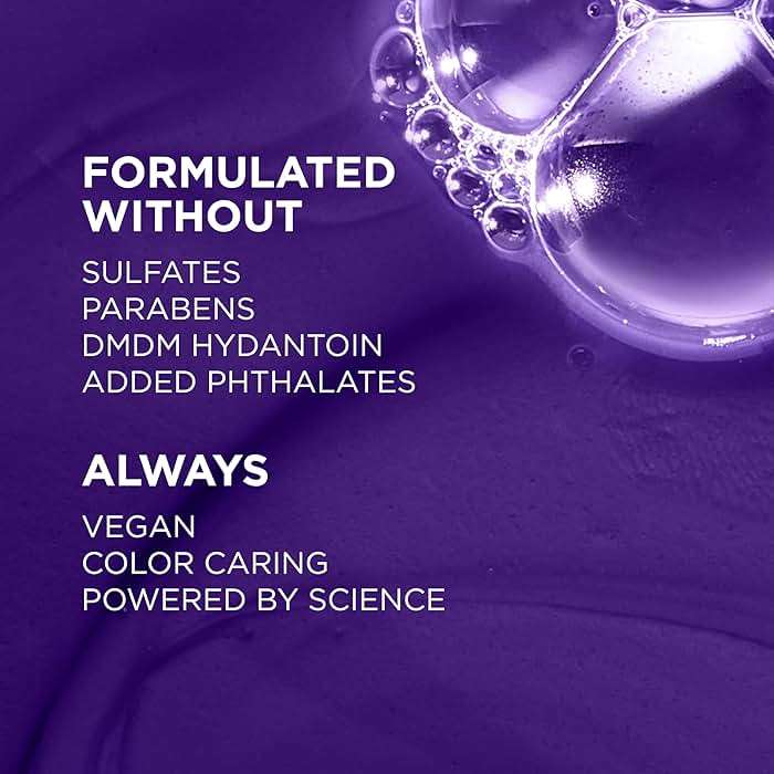 L’Oreal Paris Sulfate Free Brass Toning Purple Conditioner for Blonde, Bleached, Silver, or Brown Highlighted Hair, EverPure, 23 Fl Oz (Packaging May Vary) - Image 7
