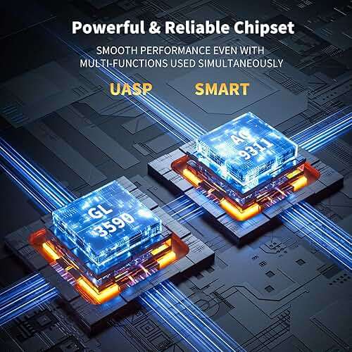 VANGREE USB C Hub 8 in 1 Multiport Adapter, 3 USB-C & 3 USB-A 3.2 10Gbps, 4K@60Hz HDMI, 100W Power Delivery, USBC Splitter Extender for MacBook Pro/Air, iPad Pro, iMac, Mac mini, Dell, Surface - Image 6