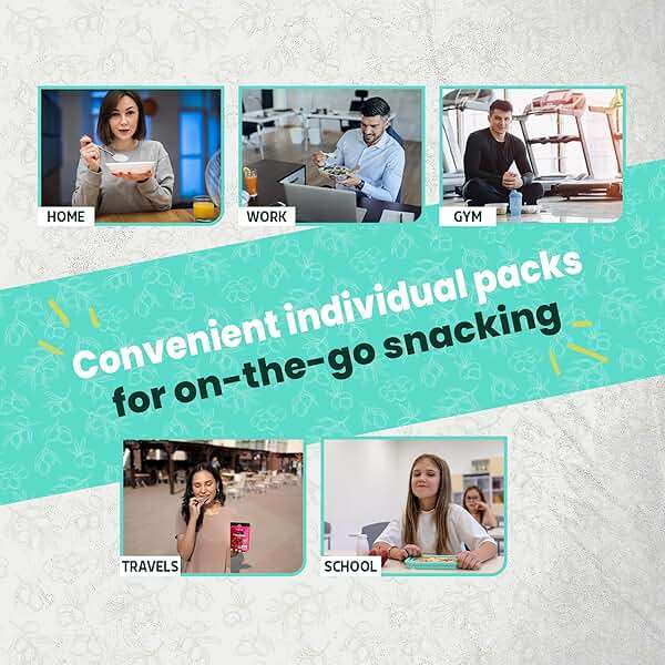 Nutruit Gourmet Healthy Snacks - 32 Pack MEGA Variety Box (12-14 Flavors) - Vegan, Gluten Free, Non-GMO Bulk Snacks - Kosher, High Protein, High Fiber, Plant-Based Healthy Snack - 1.2oz Packs - Image 6