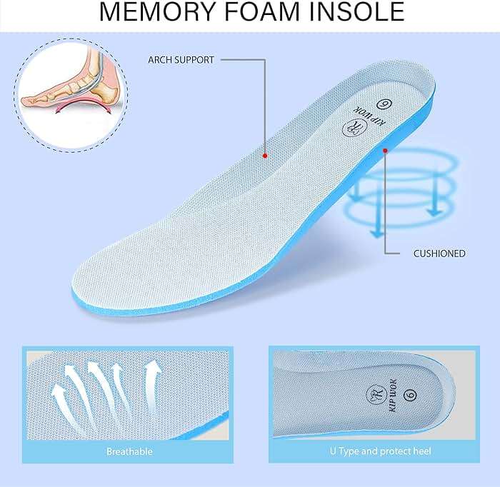 K KIP WOK Chunky Sneakers for Women Fashion Platform White Leather Casual Dad Shoes Comfortable Wedge Walking Sport Sneakers - Image 9