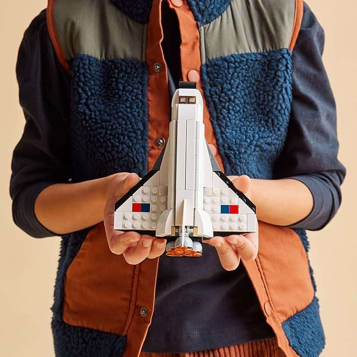 LEGO Creator 3 in 1 Space Shuttle Toys - Space Toys Building Set for Boys & Girls, Ages 6+ - Option to Build 2 Spaceships or Astronaut - Educational Gift for Kids Birthday & Holidays - 31134 - Image 6
