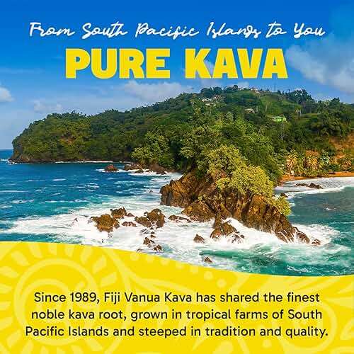 Fiji Vanua Kava Instant Old Roots Kava Powder, dehydrated green juice Kava Drink Powder, Easy to Prepare liquid-Soluble, Fijian Instant Noble (4 Oz) - Image 7