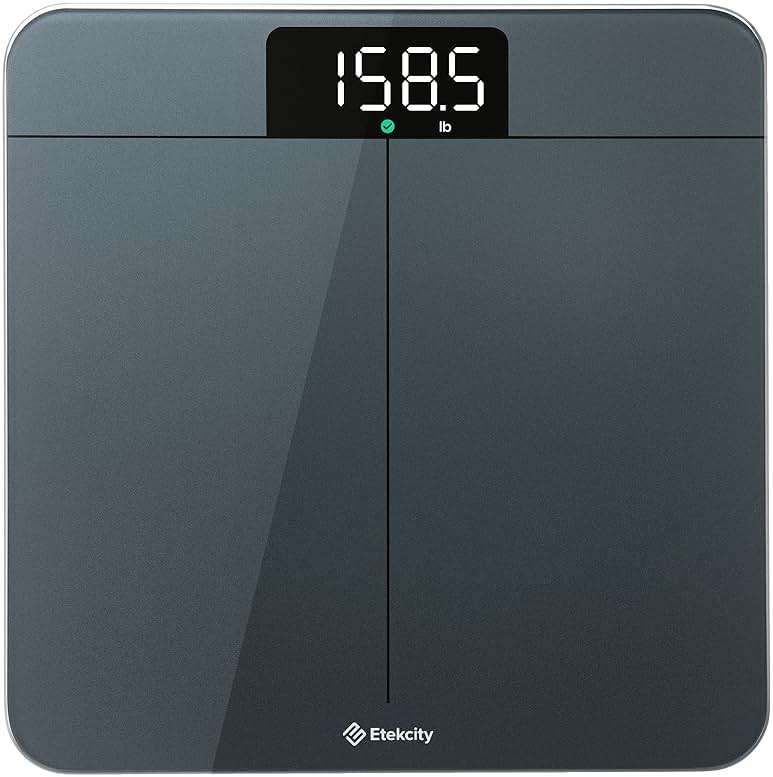 Etekcity Scale for Body Weight, Digital Bathroom Scales for People, Most Accurate to 0.05lb, Bright LED Display & Large Clear Numbers, Upgraded Quality for the Elderly Safe Home Use, 400 lbs - Image 1