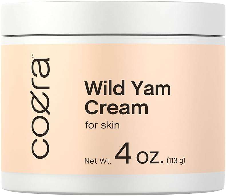Coera Wild Yam Cream for Women | 4 fl oz | Moisturizing, Nourishing & Hydrating for Skin | Free of Parabens, SLS and Fragrances - Image 1