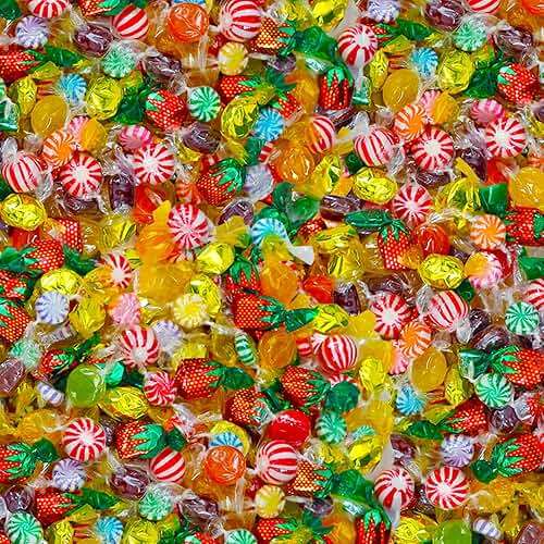Lalees Bulk Hard Candy – 4 Pounds Individually Wrapped Classic Mix – Approx 300 Pieces - Office Candy Variety Pack for Desk, Front Counter, Lobby & Events - Image 2