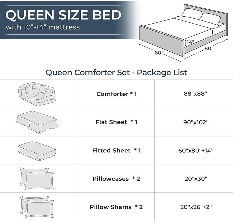 HEVUMYI 7 Pieces Queen Comforter Set, All Season Reversible Bed in a Bag, Ultra Soft Queen Bedding Set with Grey Comforter, Flat Sheet, Fitted Sheet, Pillowcases, Pillow Shams, Dark Grey - Image 2