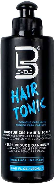 L3 Level 3 Hair Tonic - Hair Moisturizer for Women and Men - Fresh Impact for Extra Shine and Hair Volume - Image 1