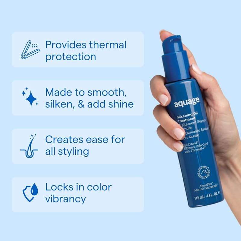 Aquage SeaExtend Silkening Oil Treatment - Image 4