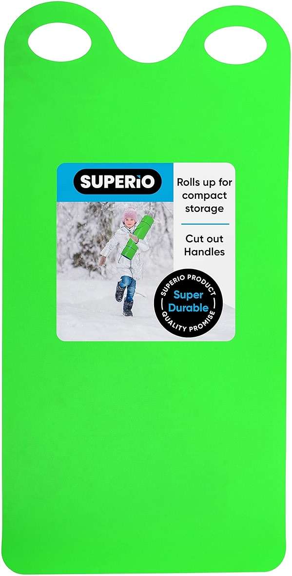 Superio Snow Slider Mat, Flexible Snow Sled Flying Carpet, Roll up Sleds for Kids 36" / Adults 54" Lightweight Plastic Snowboard Sled, 1 Pack - Image 1