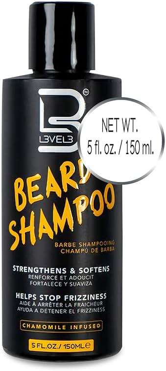 L3 Level 3 Beard Shampoo - Cleanse and Nourish your Facial Hair - Softens and Tames Frizzy Beards - Image 7