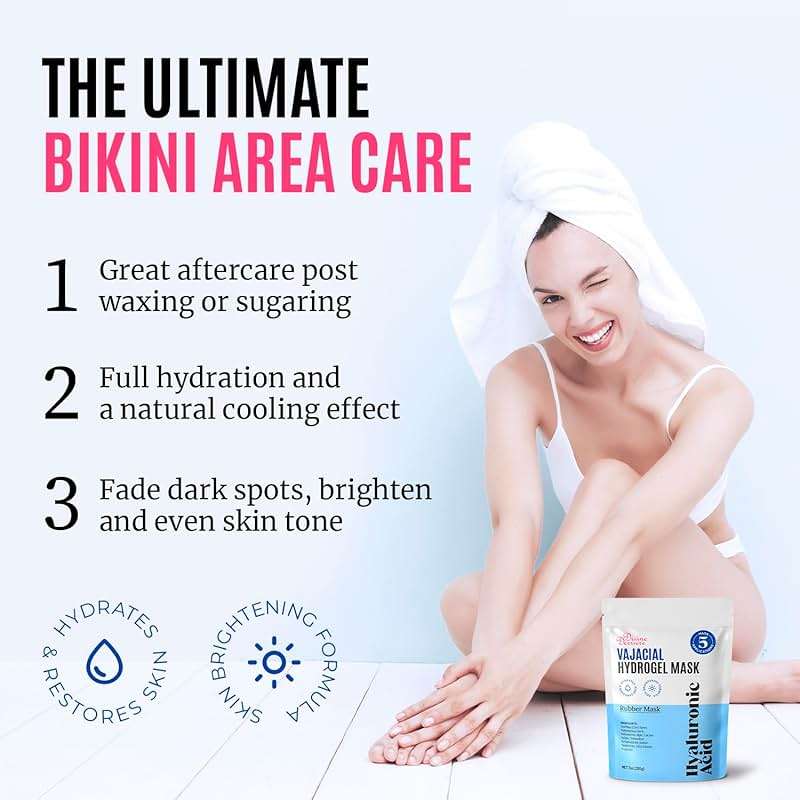 Divine Derriere Hydrogel Vajacial Mask - Premium Modeling Rubber Mask with Hyaluronic Acid, Deeply Purifying & Super Hydrating Hydro-jelly Sheet Masks, Complete Peel-Off Powder Kit - Image 2