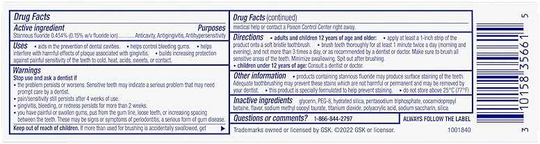 Sensodyne Toothpaste Sensitivity Gum and Enamel, Triple Protection, Refreshing Fluoride Toothpaste, Mint Flavor - 3.4 Ounces x 3 - Image 14