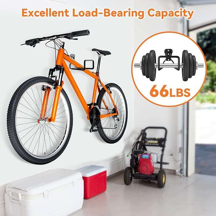 UPCERA Hose Holder Stand Wall Mount, 2Pcs Heavy Duty Garden Hose Hanger Reel, Metal Water Pipe Tube Hooks Rack for Outside Yard, Garage, Storage Organizer - Black - Image 6