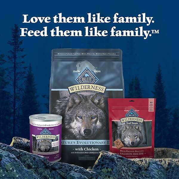 Blue Buffalo Wilderness Chicken Adult Dry Dog Food with Wholesome Grains + Antioxidant-Rich Fruits & Veggies, 39g Protein, Vibrant Energy for an Active Life, Made with Natural Ingredients, 28 lbs. - Image 10