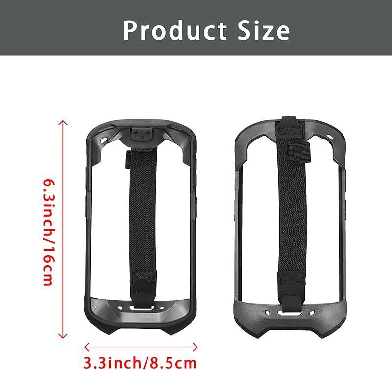 Protective Cover Case Rugged Boot with Hand Strap for Zebra TC51 TC52 TC56 TC57 TC510K,Case for Handheld Barcode Touch Mobile Computer,Scanner Accessories(Black) - Image 7