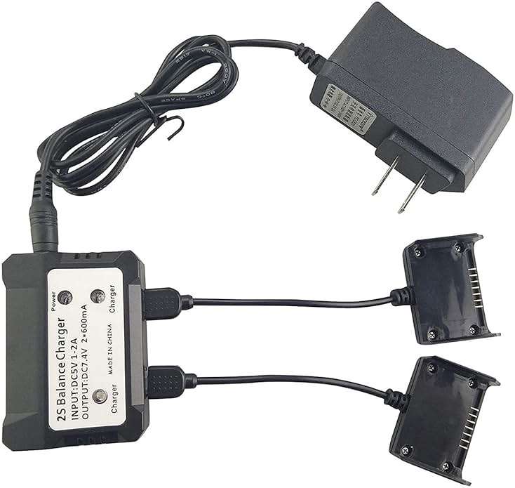 Accessories for HS700 MJX Bugs 3 pro B3pro D85 EX2H Brushless Four-axis Aircraft Lithium Battery Charger RC Drone 2in1 Balance Charger - Image 3