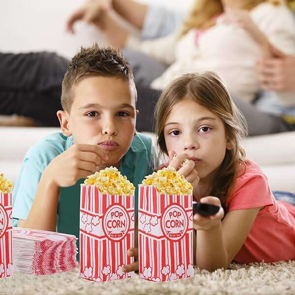 300 PCS Popcorn Bags 1 Oz Small Popcorn Bags Individual Servings Bulk Pop Corn Bags for Party Popcorn Machine Christmas Movie Night Supplies - Image 2