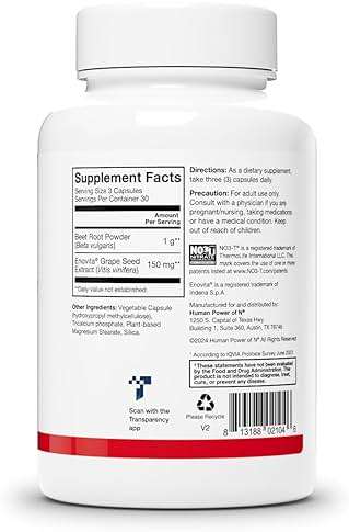 Humann SuperBeets Beet Root Capsules Quick Release 1000mg, Helps Support Nitric Oxide Production, Blood Pressure Support, Heart Health, Contains Non-GMO Beetroot Powder, Studied Antioxidants, 90 Count - Image 8