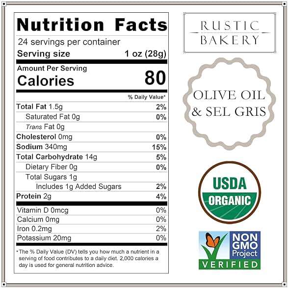 Rustic Bakery Handmade Sourdough Flatbread Cracker Bites - Olive Oil & Sel Gris - Sea Salt Charcuterie Crackers for Cheese Platters or Snacking - Made in California - Pack of 4, 6 Oz Bags - Image 2