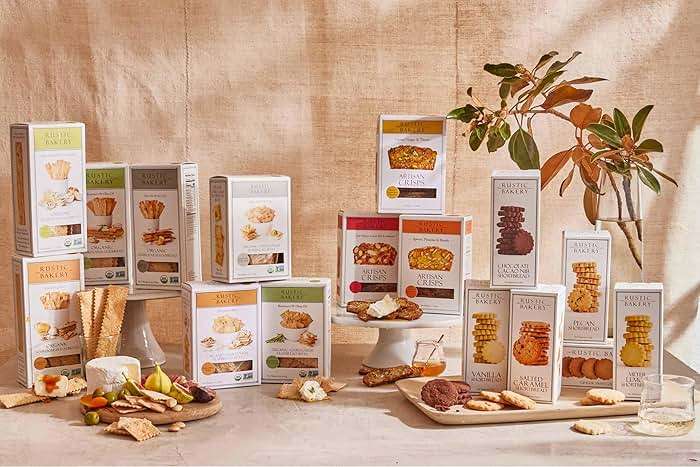 Rustic Bakery Handmade Sourdough Flatbread Cracker Bites - Olive Oil & Sel Gris - Sea Salt Charcuterie Crackers for Cheese Platters or Snacking - Made in California - Pack of 4, 6 Oz Bags - Image 3