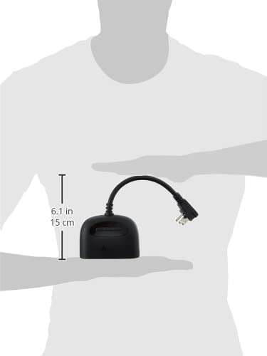 Kasa Apple HomeKit Outdoor Smart Plug, 2 Sockets, IP64 Weather Resistance for Outdoor String Lights, Compatible with Siri, Alexa & Google Home, Long Wi-Fi Range, 2.4G Wi-Fi Only, ETL Certified (EP40A) - Image 2