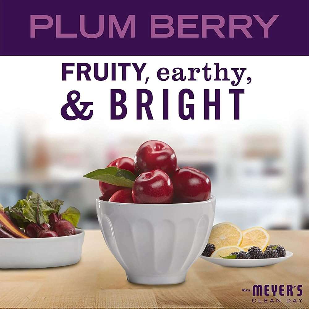 Mrs. MEYER'S CLEAN DAY Plum Berry Liquid Hand Soap Refill Scent 33 fl oz. (Pack of 2) - Image 5
