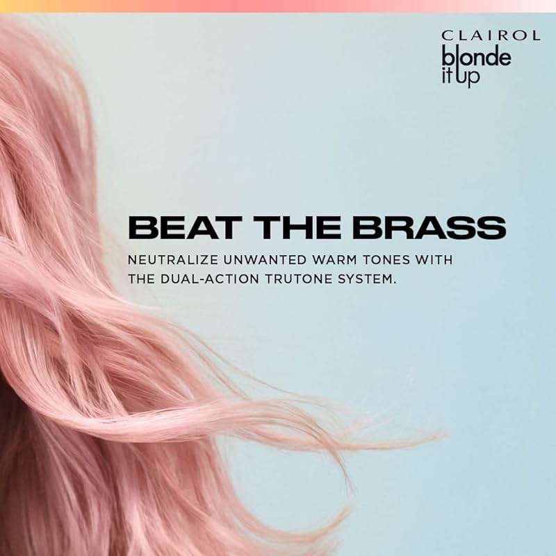 Clairol Blonde It Up Crystal Glow Toners Demi-Permanent Hair Dye, Radiant Opal Hair Color | Ammonia Free | Add Pearlescent Tones to Pre-Lightened Shades | Neutralizes Warmth | Pack of 1 - Image 8