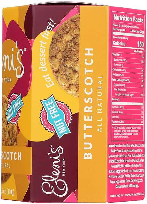Eleni's New York, Cookie Butterscotch Crisp, 3.5 Ounce - Image 4