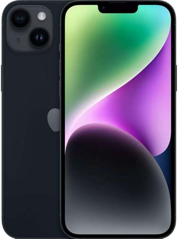 Apple iPhone 14 Plus, 128GB, Midnight - Unlocked (Renewed) - Image 1