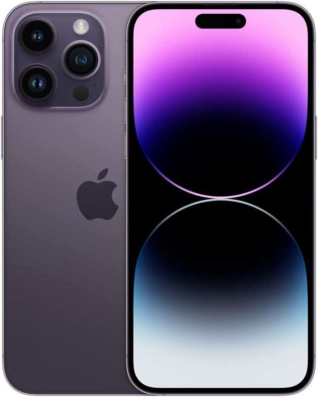 Apple iPhone 14 Pro Max, 128GB, Deep Purple - Locked to T-Mobile (Renewed) - Image 1