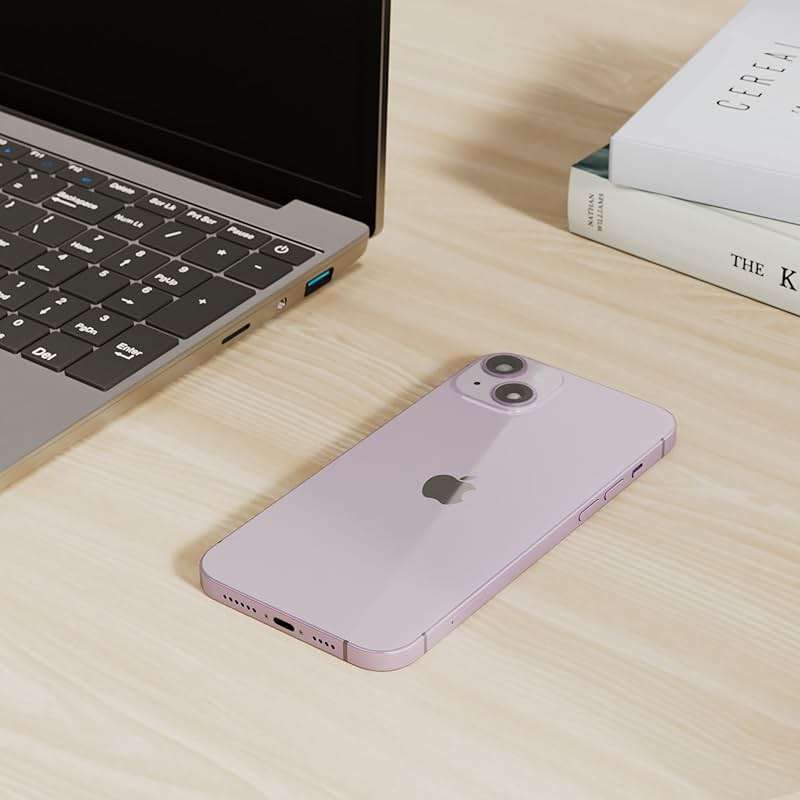 Apple iPhone 14 Plus, 256GB, Purple - Unlocked (Renewed) - Image 2