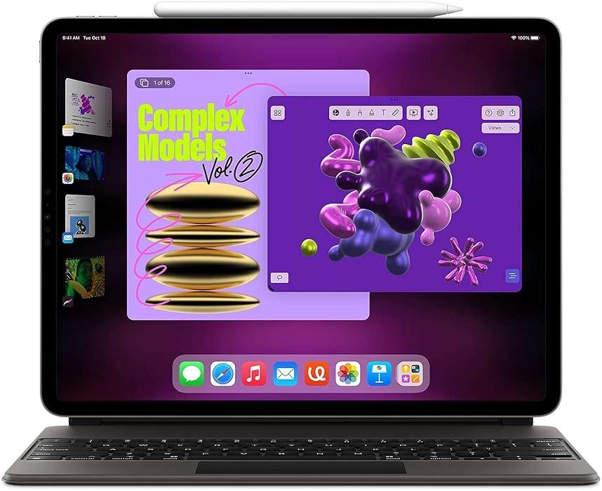Apple 2022 iPad Pro (12.9-inch, Wi-Fi, 256GB) - Space Gray (Renewed) - Image 4